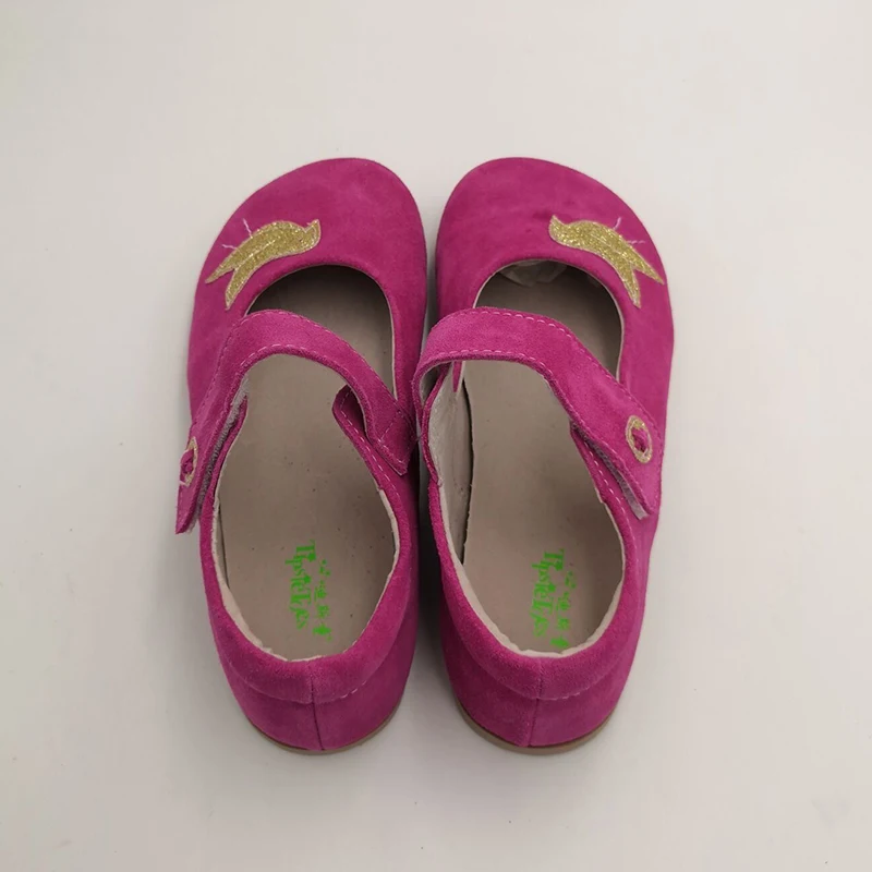 TipsieToes Top Brand Barefoot Genuine Leather  Girl  Younth Sandals New Zigzig sole