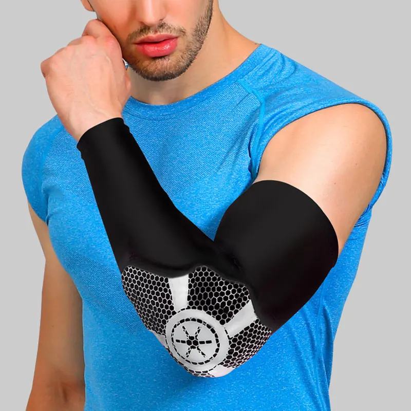 1 шт. компрессионный рукав налокотники Crashproof Honeycomb Arm Pad компрессионный рукав протектор шестерни