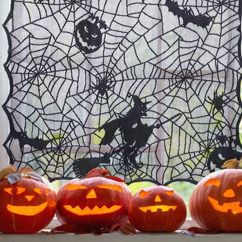 

1 Pc Door Curtain High Quality Sturdy Durable Window Curtain Door Curtain for Home Halloween