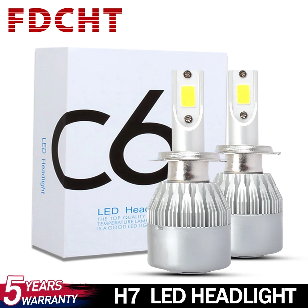 

FDCHT H1 h11 led h4 h7 led car headlight bulb car light 3000k8000k psx24w h15 h27 d1s d2s d4s 24v hb3 hb4 h8 h3 turbo super lamp