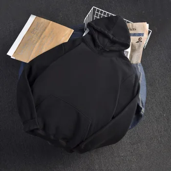 

2020 new solid color autumn and winter ladies sweatshirt casual hooded sweatshirt