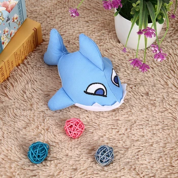 

Cat Dogs Soft Plush Toys Sound Puppy Chewable Bite-Resistant Squeaky Toys Animal Gift for Home Pets Training Supplies