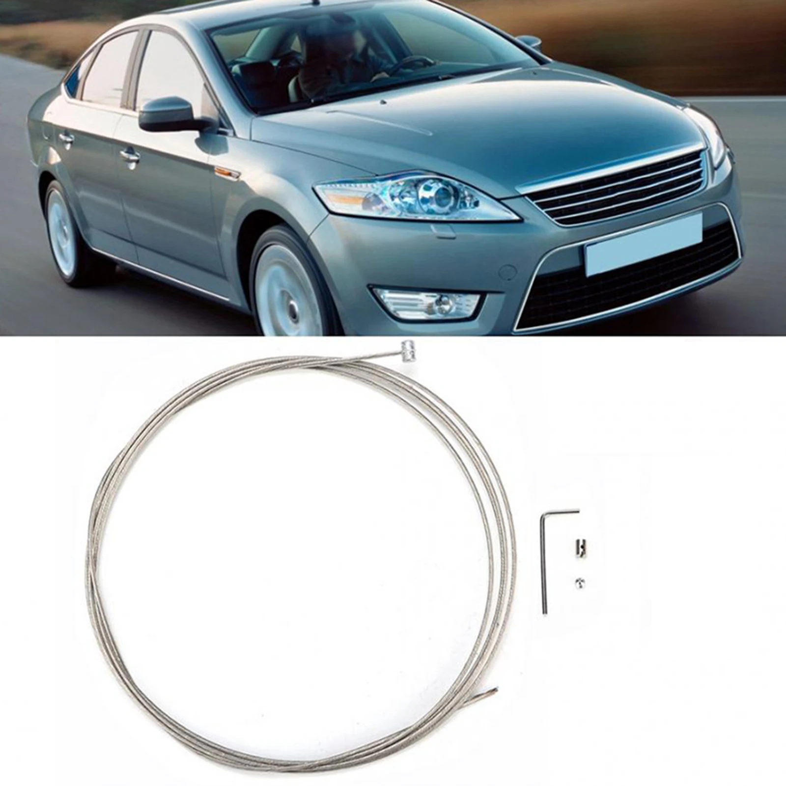 8.2ft Car Replacement Release Cable Fix For Ford Mondeo Mk4 2007