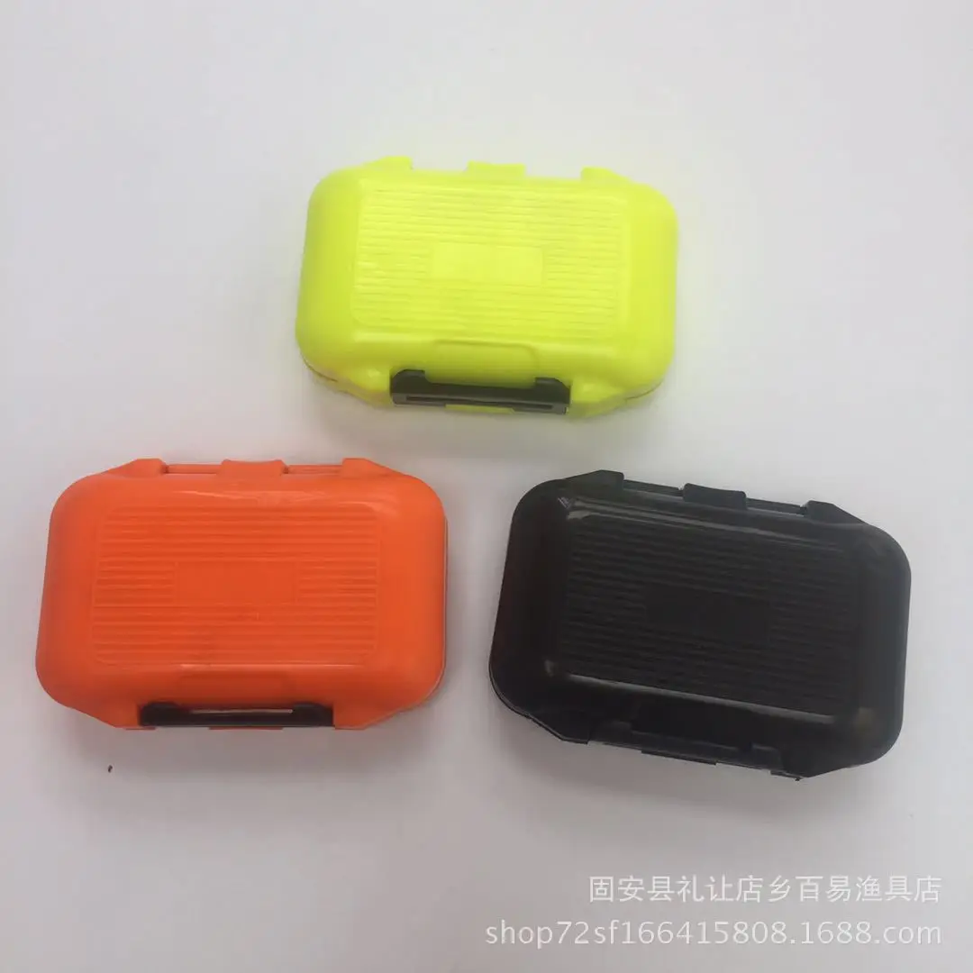 

Angling Small Tool Box Plastic Waterproof Lure Box Can Be Installed Fishhook Small Parts of Goods