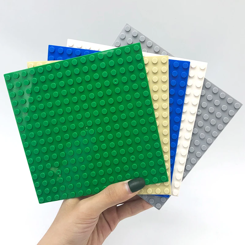 

City Base-Plate Plaque Plate 16*16 Dot Base Plate Kids Toys For Children Baseplate Plates Modle Block Toy Legoing Cities