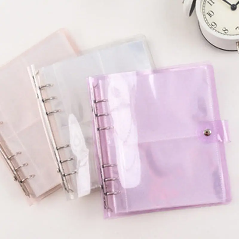 200 Pockets PVC Portable Photo Album Jelly Color Album for Mini Instax & Name Card 7s 8 25 50s Album de Photos 200page notebook a7 beautiful pockets mini portable notebooks business stationery thick female small journal for school weekly
