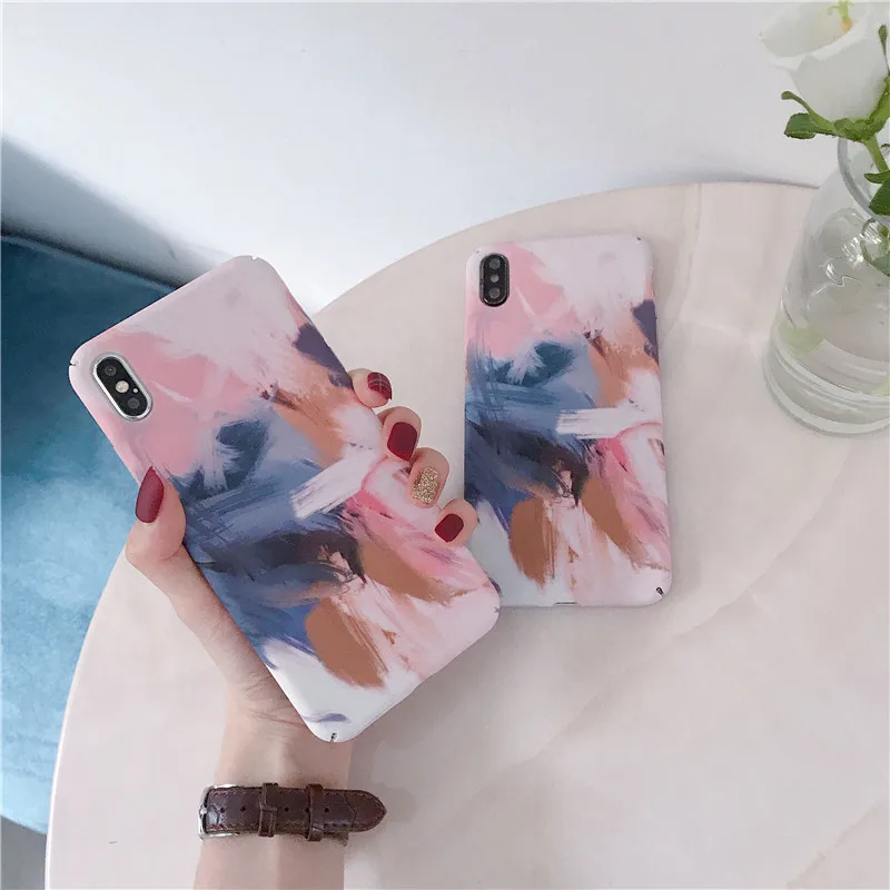 Граффити Искусство Жесткий чехол для телефона iphone 6 7 8 6s X XR Чехол Funda 11 Pro Max XS s Plus Capa