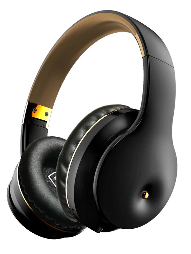 2020 New B5 Wireless Bluetooth headset stereo mp3 for MusicGameComputer Support TF card with AUX Cable Microphone (2)