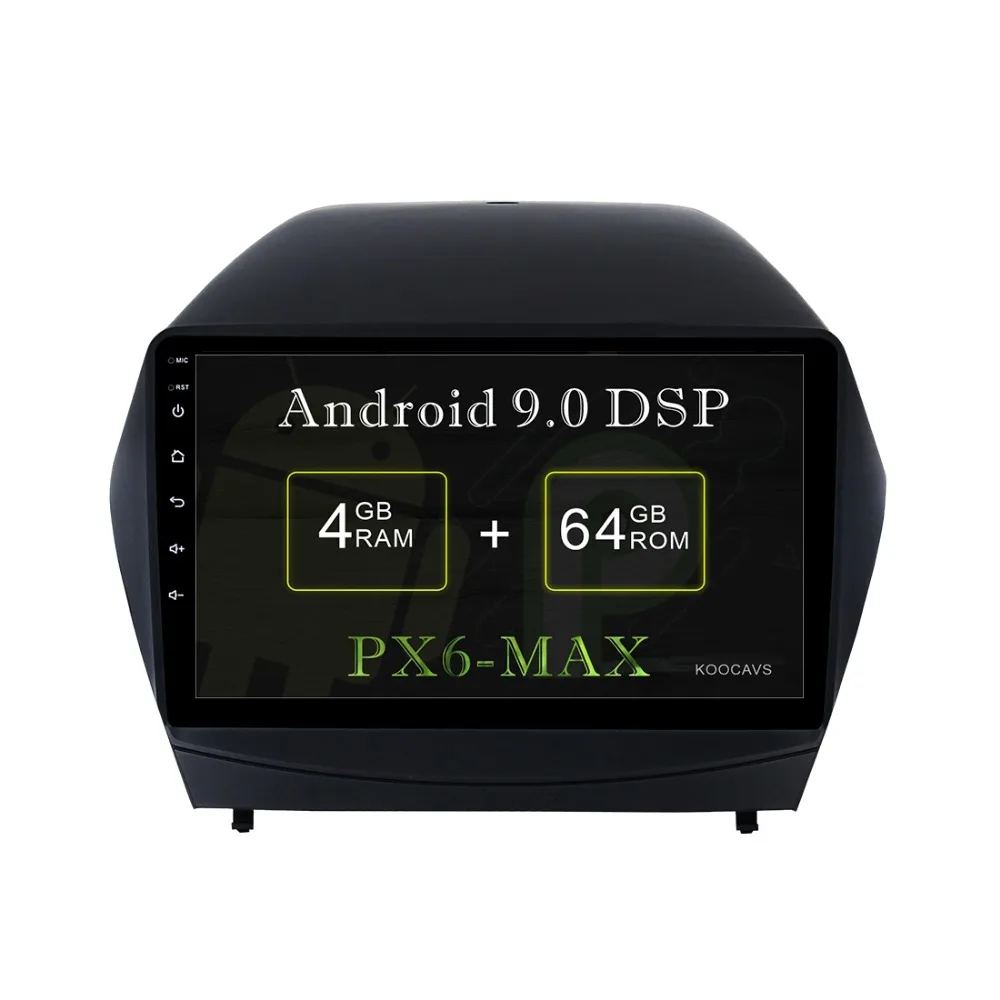 Perfect KOOCAVS 9" IPS Android 9.0 Car GPS Radio Player for Hyundai IX35 2009 2010 2011 2012 2013 2014 2015 with 4GB+64G Multimedia 0