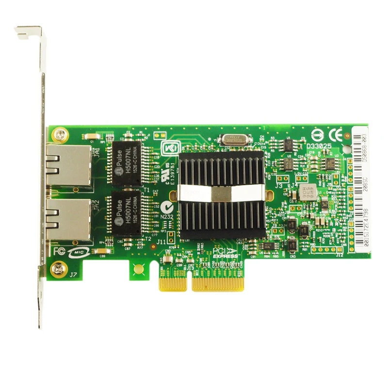 AAAJ-сетевая карта для EXPI9402PT PRO/1000 Gigabit 10Bt/100Btx/1000Bt PT двухпортовый серверный сетевой адаптер