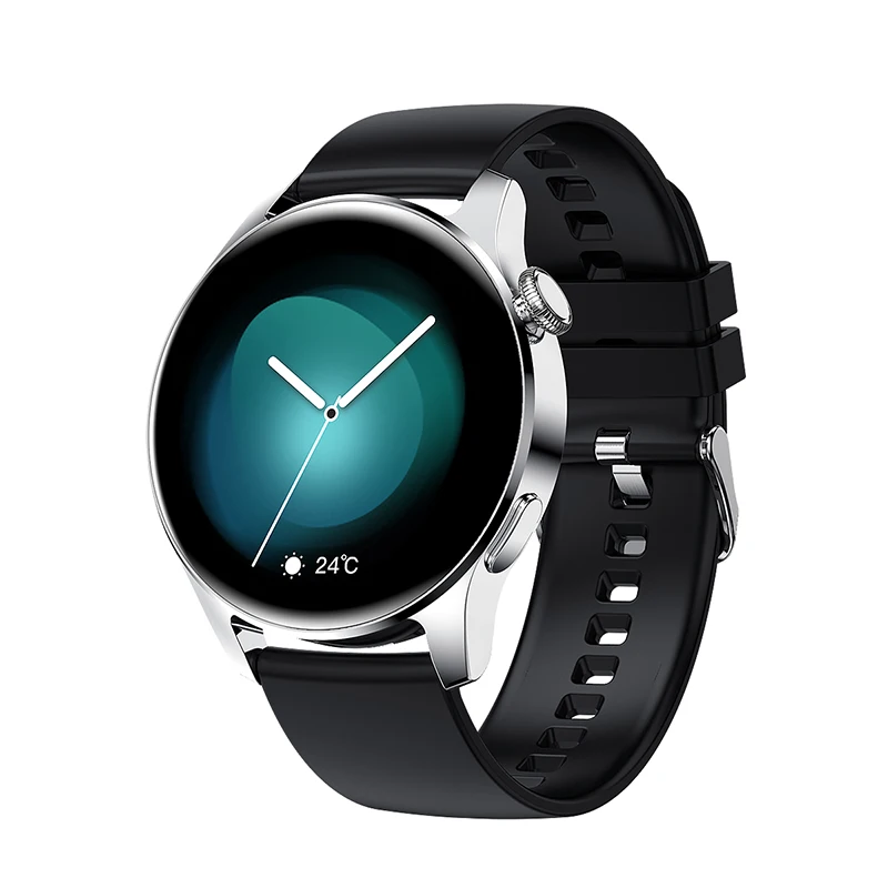 2022 New Full Circle Touch Screen Steel Band Luxury Bluetooth Call Men Smart Watch Waterproof Sport Activity Fitness Watch +Box 