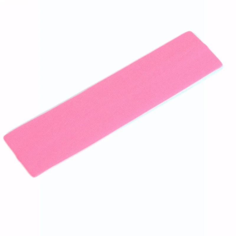 dark pink Спортивная эластичная резинка для волос широкий тренажерный зал Йога упражнения Женщины повязка от пота на голову повязка - Цвет: dark pink