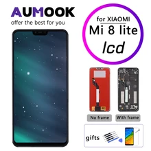 6,26 дюймовый ЖК-дисплей для Xiaomi Mi 8 lite сенсорный экран с рамкой дигитайзер сборка замена экрана для Mi 8 Youth LCD(China)