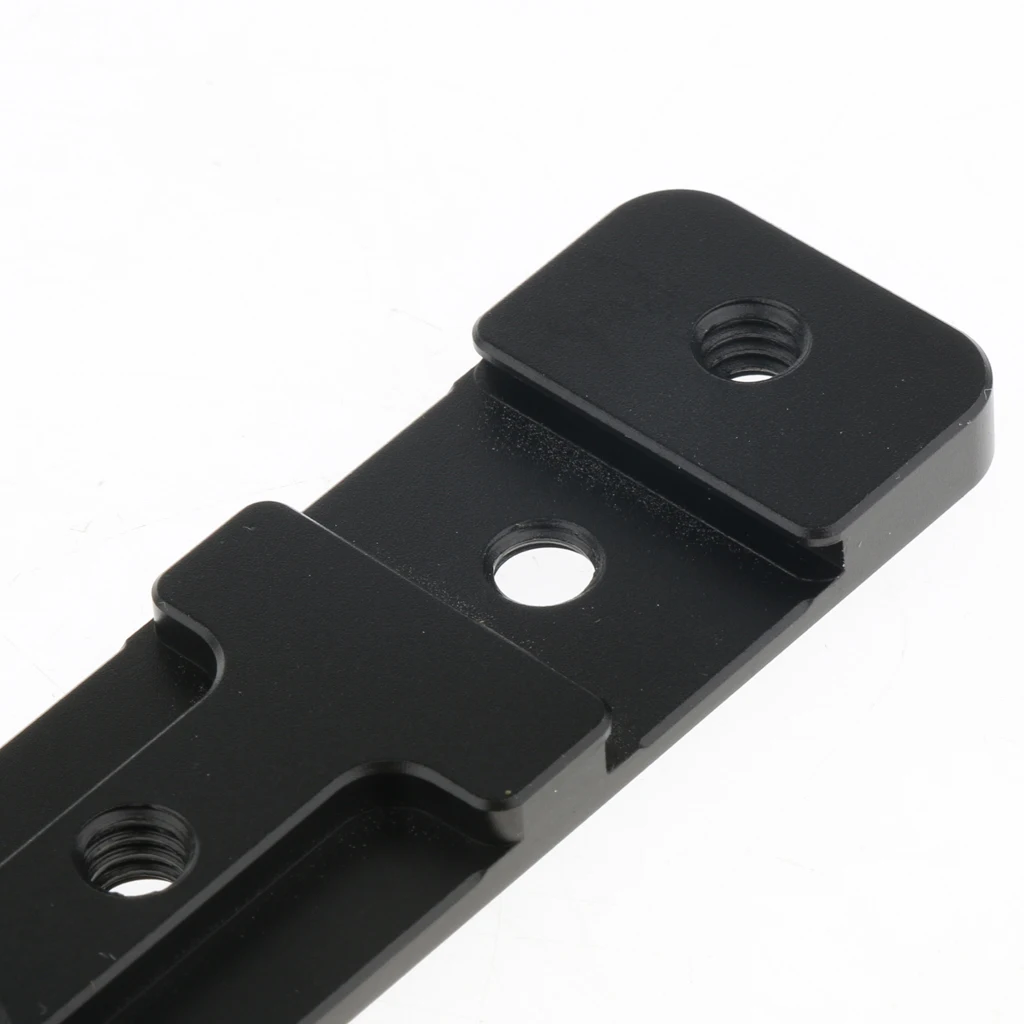 Cold Shoe Extension Bar Bracket Dual Sided Mounting for Lights Monitors Mic