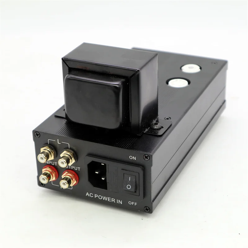 TIANCOOLKEI JP61 Vacuum tube 6J1 + 6P1 Professional headphone amplifier Suitable for 32-600Ohm headphones with audio preamplifier