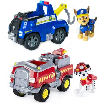 

Genuine Paw Patrol Jungle Rescue tracker chase tow apollo Dog Brinquedos Doll Dog puppy patrol action figure kids Juguetes toy