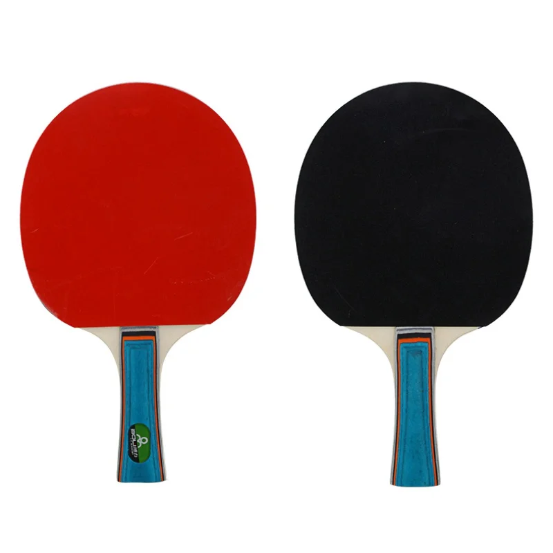 2 ракетки+ 3 мяча профессиональные ракетки из углеродного волокна для настольного тенниса с двойным лицом прыщи для настольного тенниса резиновые ракетки для понга