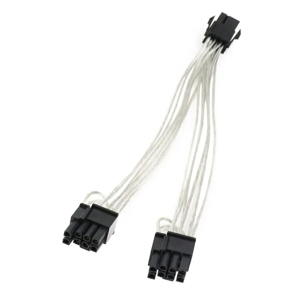 Компьютерный GPU PCIe 8-контактный разъем мама-двойной 2X (6 + 2) папа PCI-Express адаптер