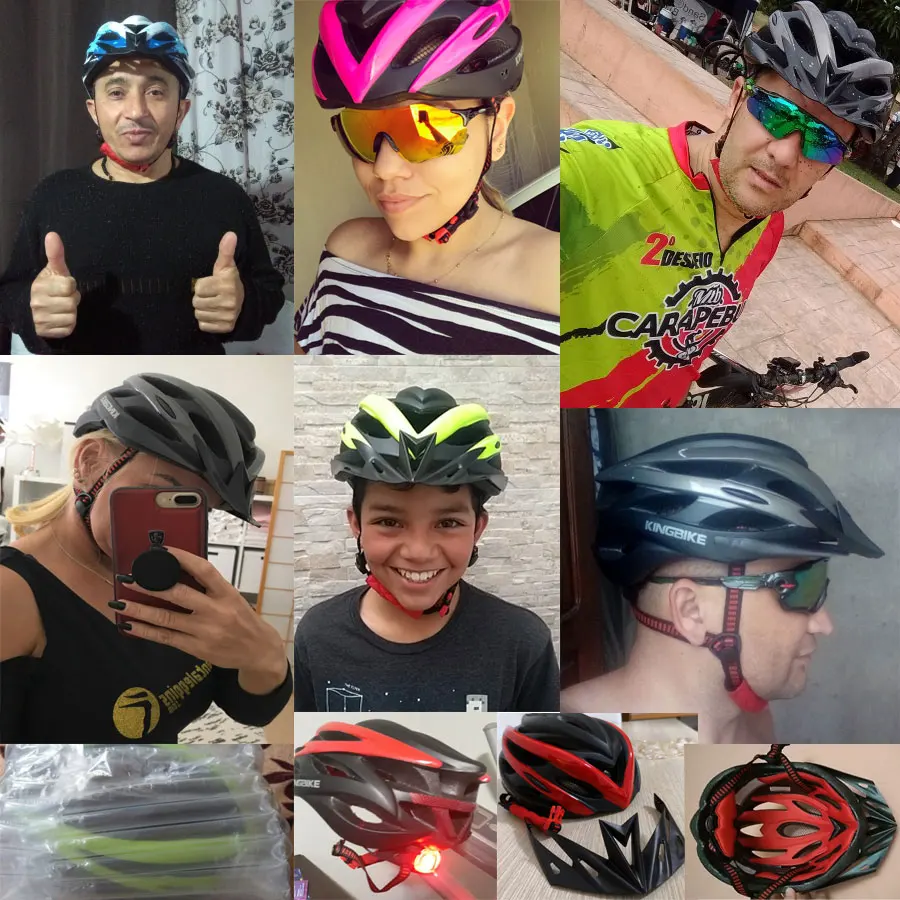 KINGBIKE велосипедный шлем, ультра-светильник, велосипедный шлем CPSC& CE, задний светильник со съемным козырьком, MTB велосипедный шлем для мужчин, Casco Ciclismo