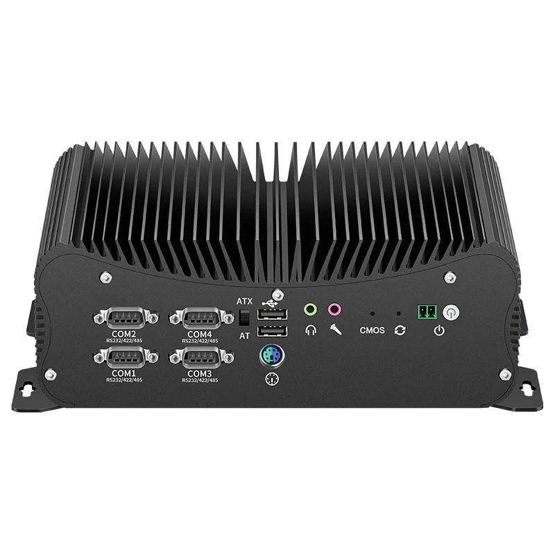 Mini Pc Fanless Intel Core I5 8265U I7 8565U Ddr4 2 * Lan Rs232 Rs422 Rs485 Gpio Hdmi Vga 6 * Usb Wifi Lte 9V-36V Windows Linux