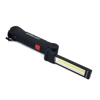 

Rechargeable Foldable COB LED LIGHT Lamp Torch Flashlight USB Work Light Design For Convenient Carry And Storage