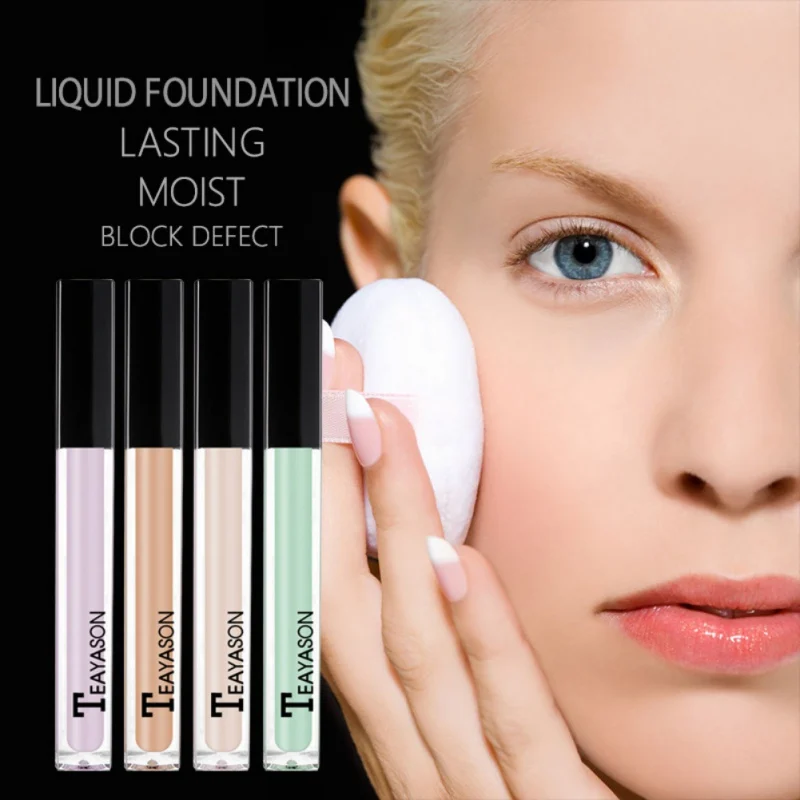 Жидкая основа для лица основа для изоляции Maquiagem beauty натуральная Жидкая Основа контроль масла консилер Маскировка поры веснушки