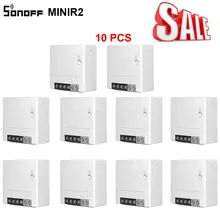 Günstige SONOFF MINI DIY WiFi Smart Switch Kleine Körper 10A 2 Weg Timing Licht Schaltet Fernbedienung Modul Arbeitet Mit alexa Itead