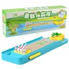 Montessori Educational Toys Children Mini Frog Bowling Desktop Interactive Games Launch Pad Indoor Desktop Toy Parent-child Gift 4
