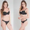 DaiNaFang Hot Selling Women Sexy Patchwork Bra Comfortable Plus Size Lace Bra Set With Bottom Many Colors Available Underwear ► Photo 2/6