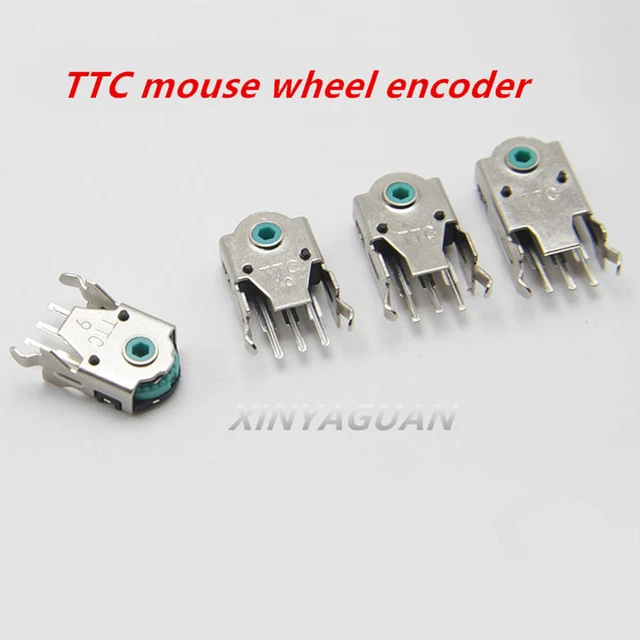 2Pcs Original Highly Accurate TTC Mouse roller wheel Encoder 5mm 5.5mm 7mm 8mm 9mm 10mm 11mm