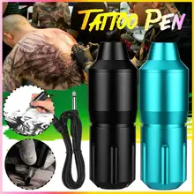 Ротационная машинка для татуировки в виде ручки, комплект для татуировки с ЖК-дисплеем и педалью питания, поставка татуировки,, Перманентная машина для макияжа, ассортимент