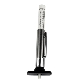 

MagiDeal Tyre Tread Depth Gauge Car Motorbike Truck Van White