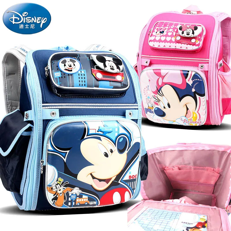 

Original Disney Cars Story 1-4 Primary School Children's Schoolbag Stereotypes Ridge Protection Pressureless Backpack Male