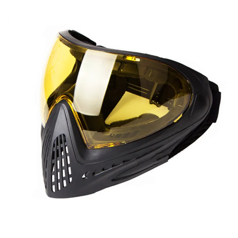 Proshar Base Paintball Masque (Unique Lentille) - Tan