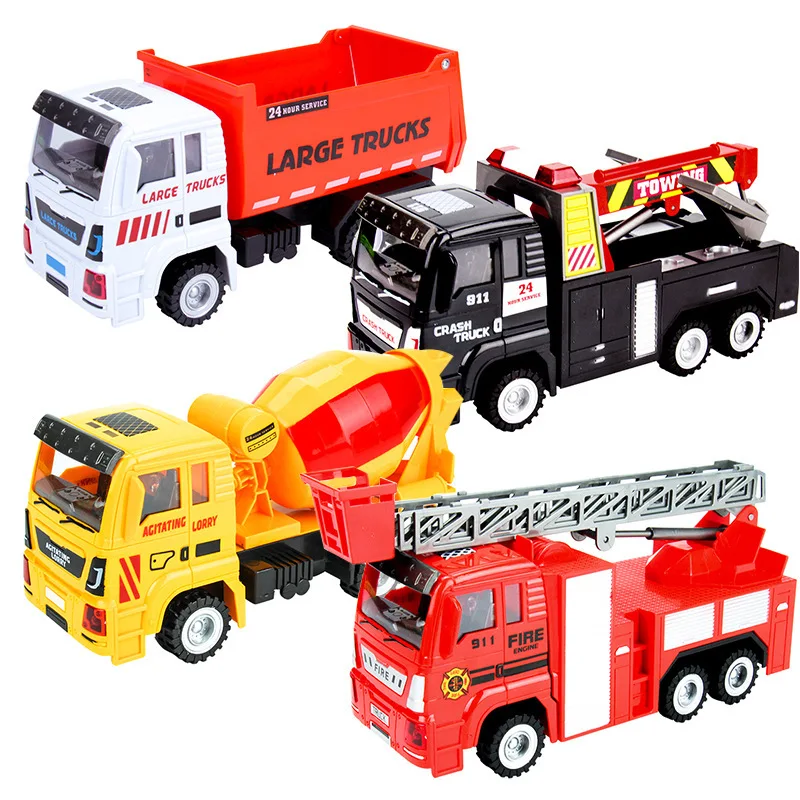 

Model Car Model with Sound And Light Engineering Vehicle Children Toy Car Boy Car Model Inertia Car