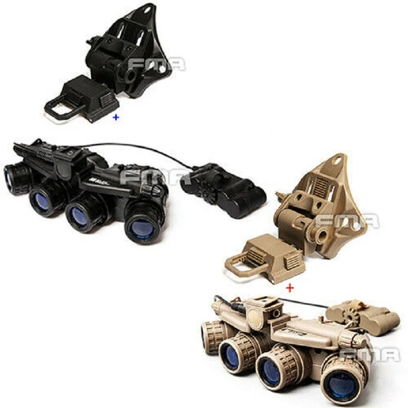 FMA очки ночного видения GPNVG 18 муляж NVG + L4G19 шлем крепление пластиковая модель |