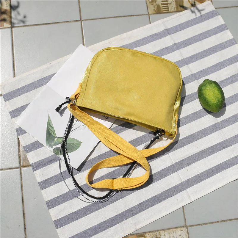 

New Style CHIC Super Fire Cloth Bag Japanese And Korean Style Literature And Art Fresh Harajuku INS Canvas Bag Women's Crossbody