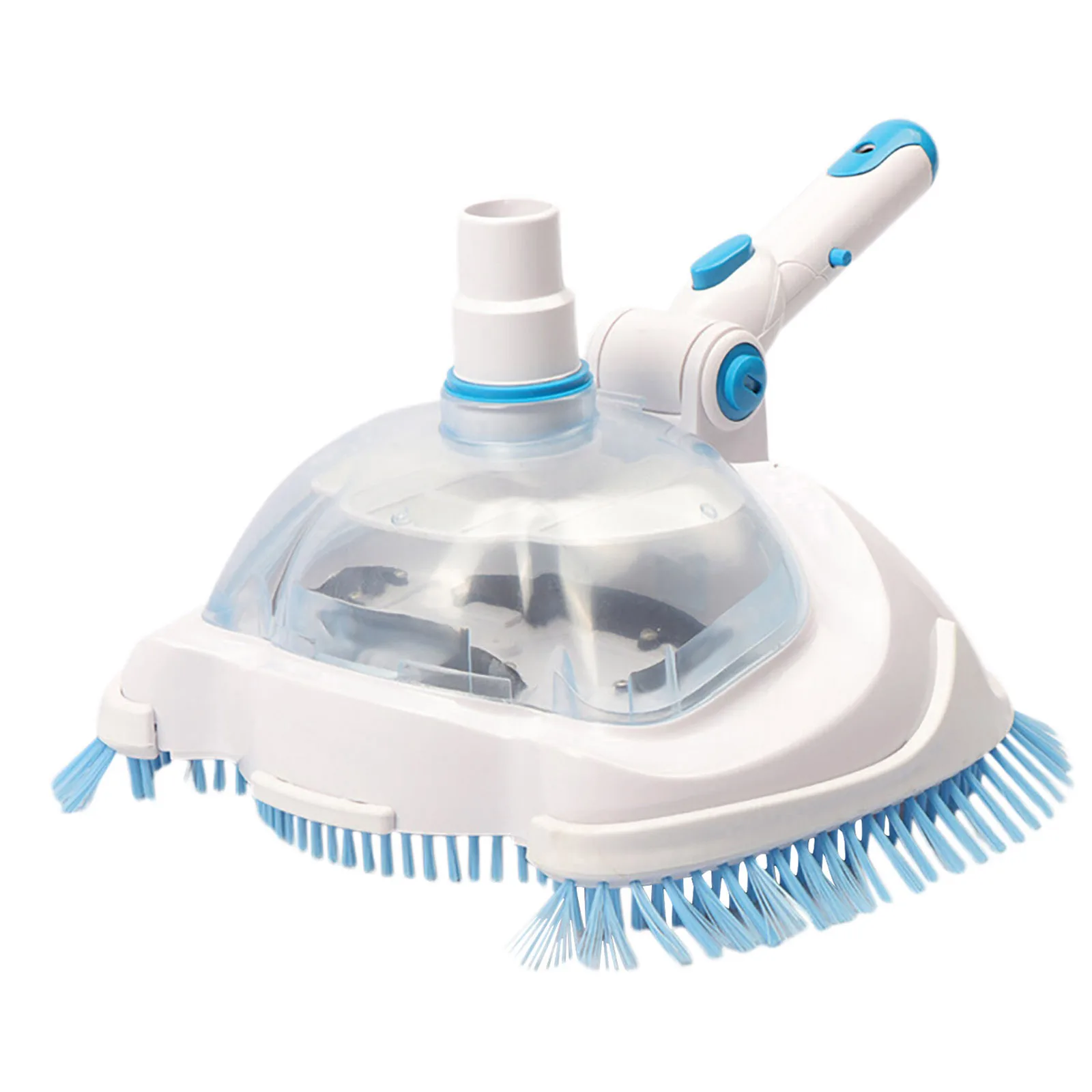 Tête D'Aspiration Piscine 13 Pouces - Kit Nettoyage Avec Ressort Inox | Valve De Surpression | Pour Tubes 1.25/1.5"