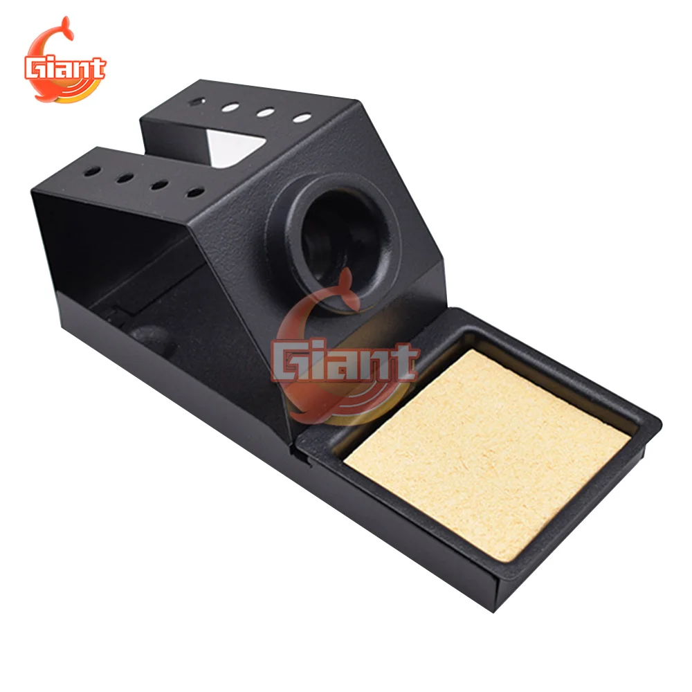 Electric Soldering Iron Rework Solder Bracket 936 Soldering Iron Stand Station Metal Welding Tools With Sponge hot stapler plastic welder