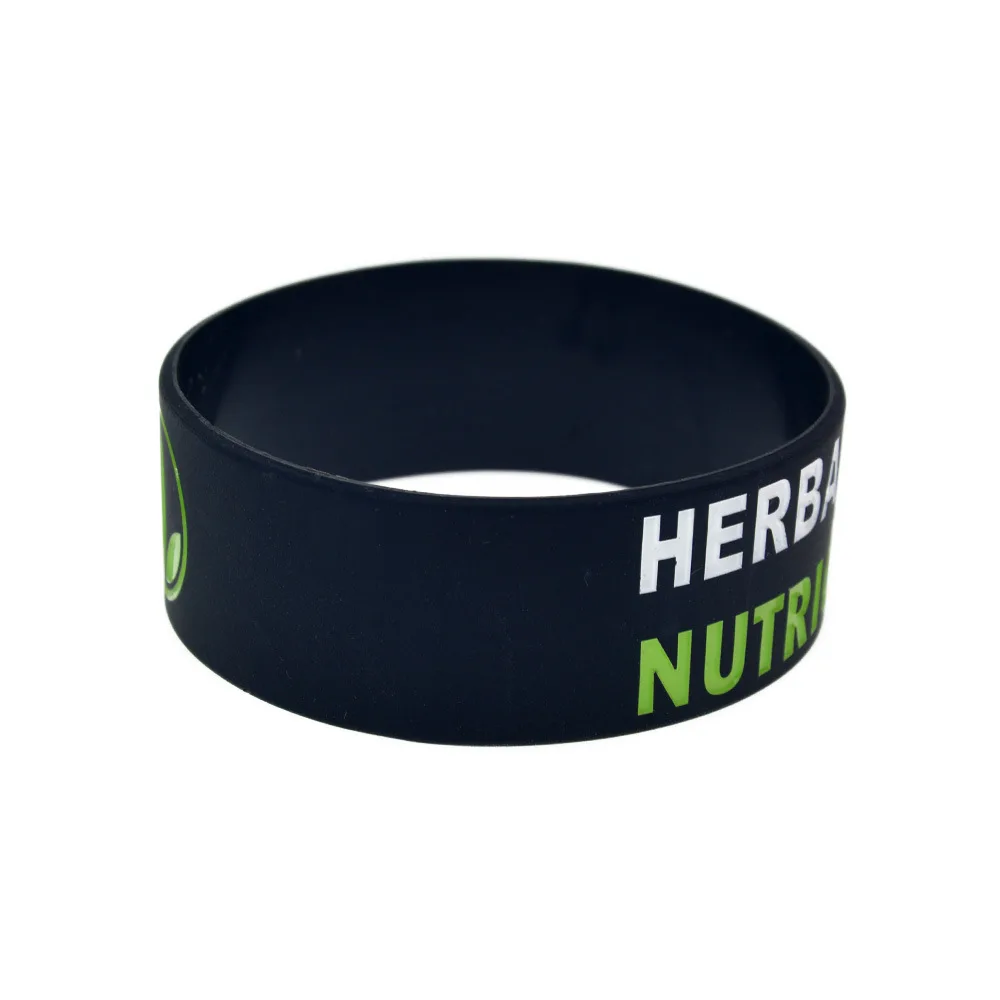 Модный 1 дюймовый силиконовый браслет 24 часа HERBALIFE Nutricion горячая