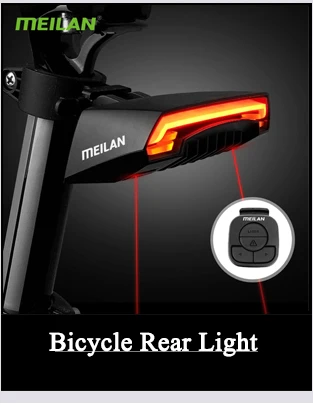 USB Rechargeable Bicycle Front Light Rear Light - Bicycle Light - 6