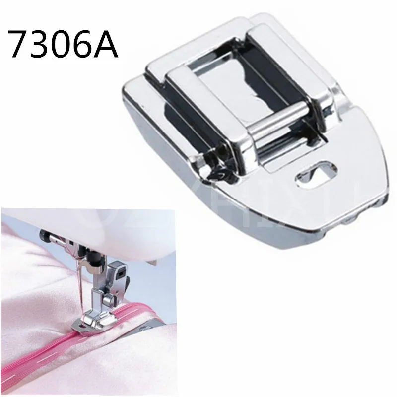 Sewing machine accessories Overlock Vertical presser feet foot ,Overcast ,for Brother,Janome Snap on Foot#SA135 5BB5256 