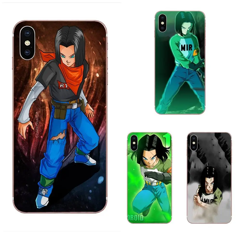 

Mobile Cases Anime Dragon Ball Super Z Android 17 For Galaxy J1 J2 J3 J330 J4 J5 J6 J7 J730 J8 2015 2016 2017 2018 mini Pro