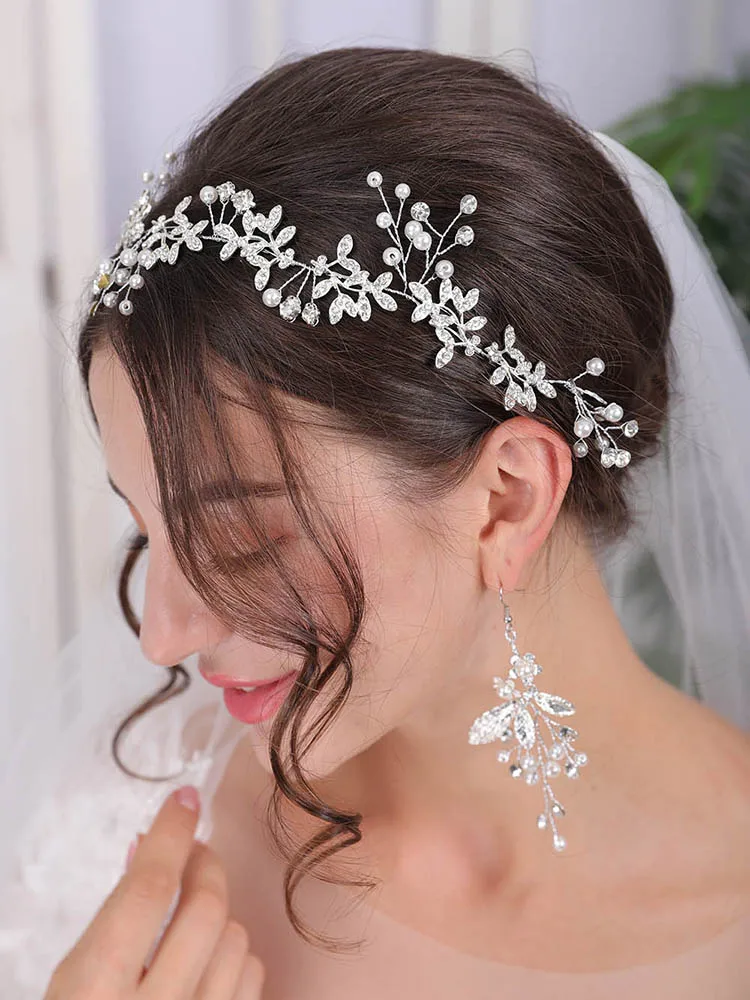 Bridal Hair Accessories Headband For Women Girls
