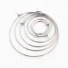 50pcs 12 15 20 25 30 35 40 45mm 316 Stainless Steel Hoops Earrings Big Circle Ear Wire Hoops Earrings Wires For Jewelry Findings ► Photo 3/3