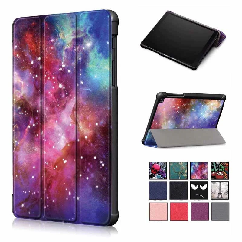 Чехол-книжка для Samsung Galaxy Tab A 8 0 2019 P200 P205 с магнитной подставкой TAB | Компьютеры и
