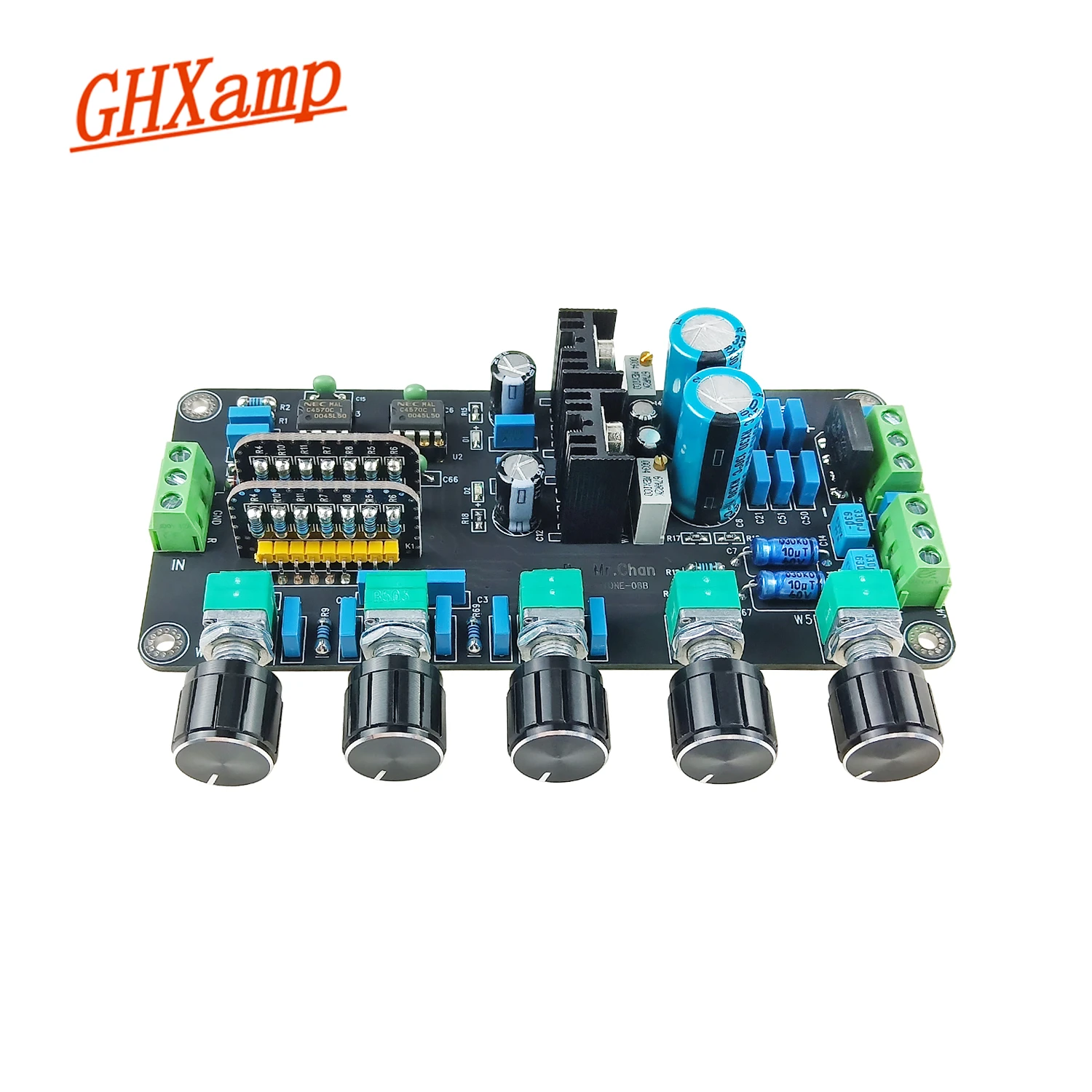 Ghxamp Preamplifier Tone Control Board Treble Mid Bass Volume