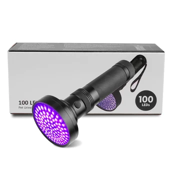 

Multi-function Long Shots Lamp 395 LED UV Torch Dog Cat Pet Urine Stains Banknote Detection Torch Lamp Light Hunting