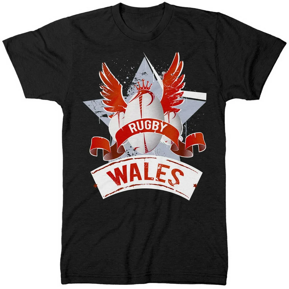 Wales/футболка в стиле регби натрия 2019 года шесть 6 сторонников вельша мужские и