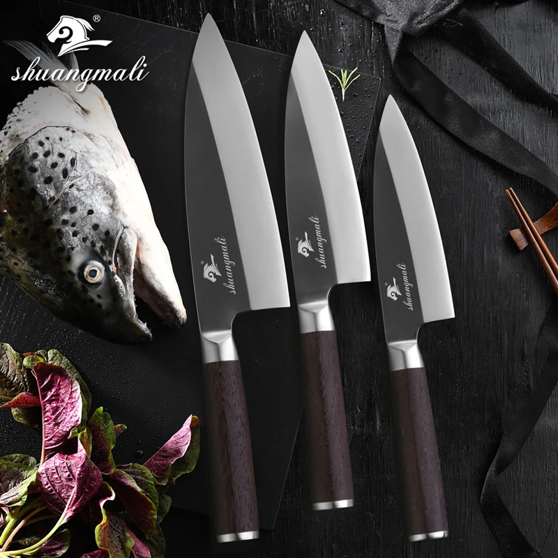 Набор японских ножей сашими всех размеров немецкий набор из нержавеющей стали 1